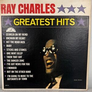 Ray Charles Greatest Hits Vinyl Record 1959